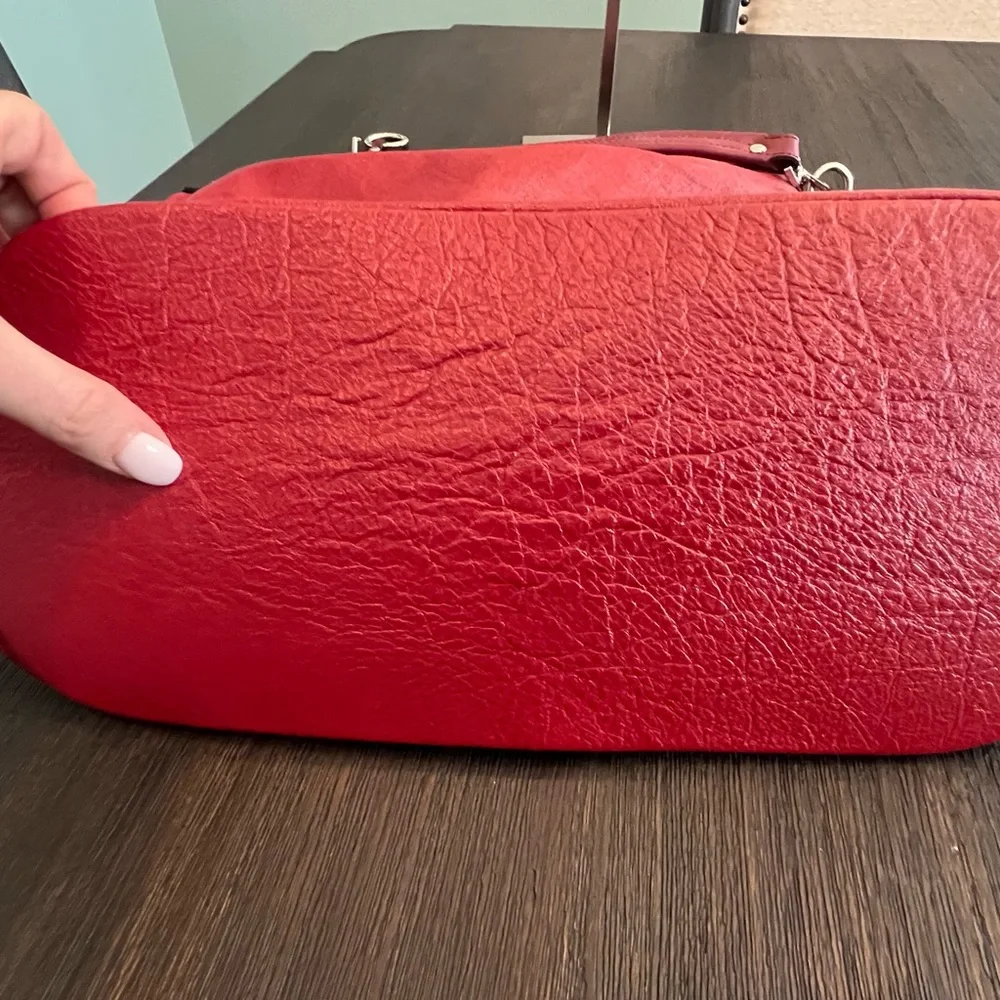 Gianni Conti Red Leather Bag - Picture 13 of 13